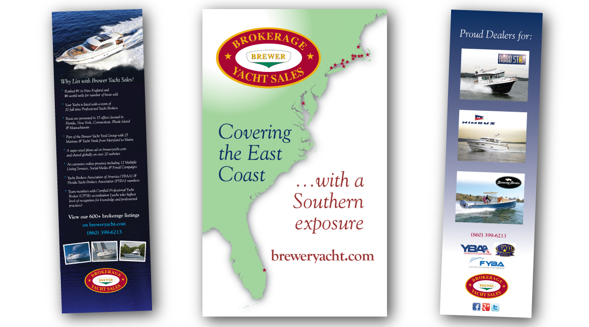 Brewer Yacht Sales Display